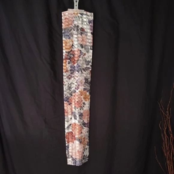 Sheer Double Layer Scarf Metallic Accents - Picture 6 of 7